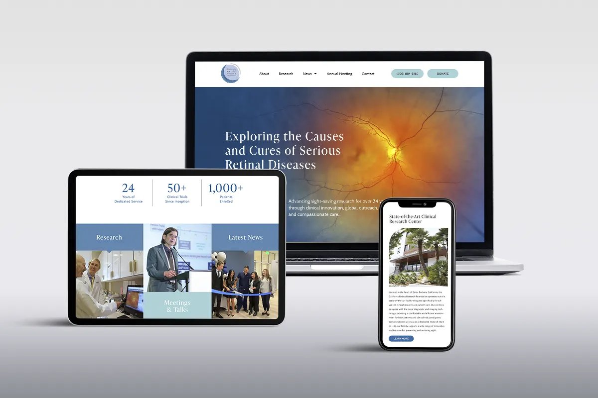 California Retina Research website