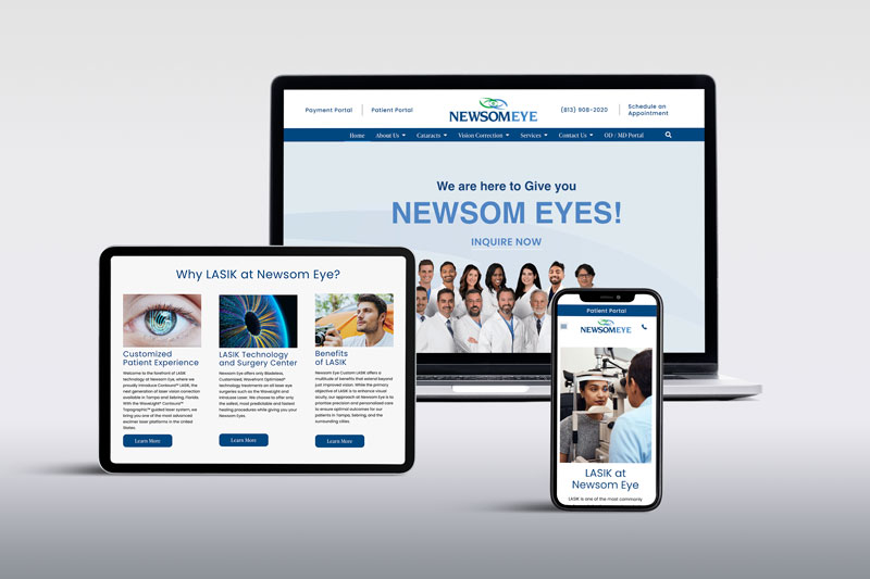 Newsom Eye website