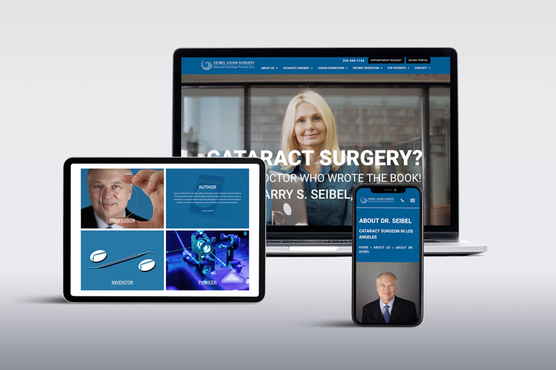 Seibel Vision Surgery website