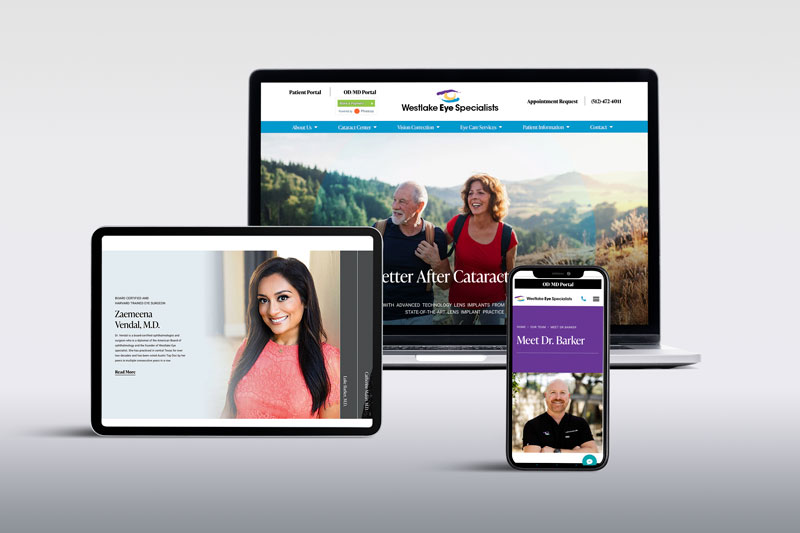 Westlake Eyes website