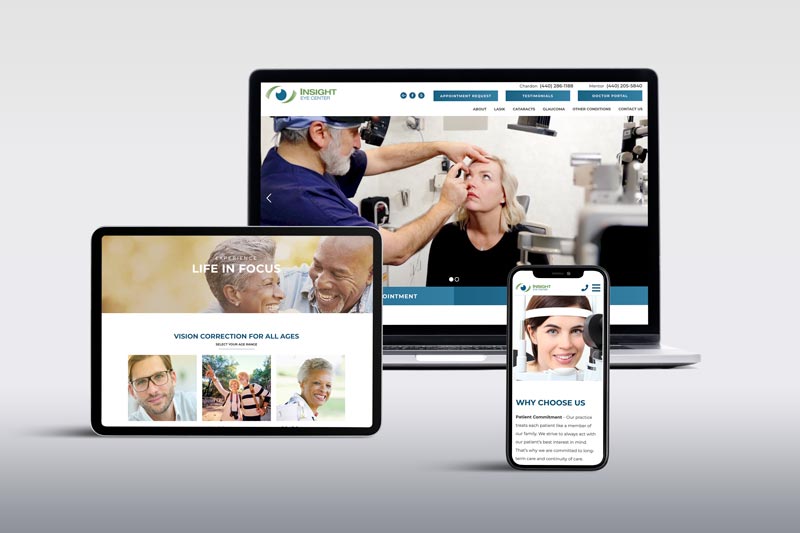Insight Eye Center website