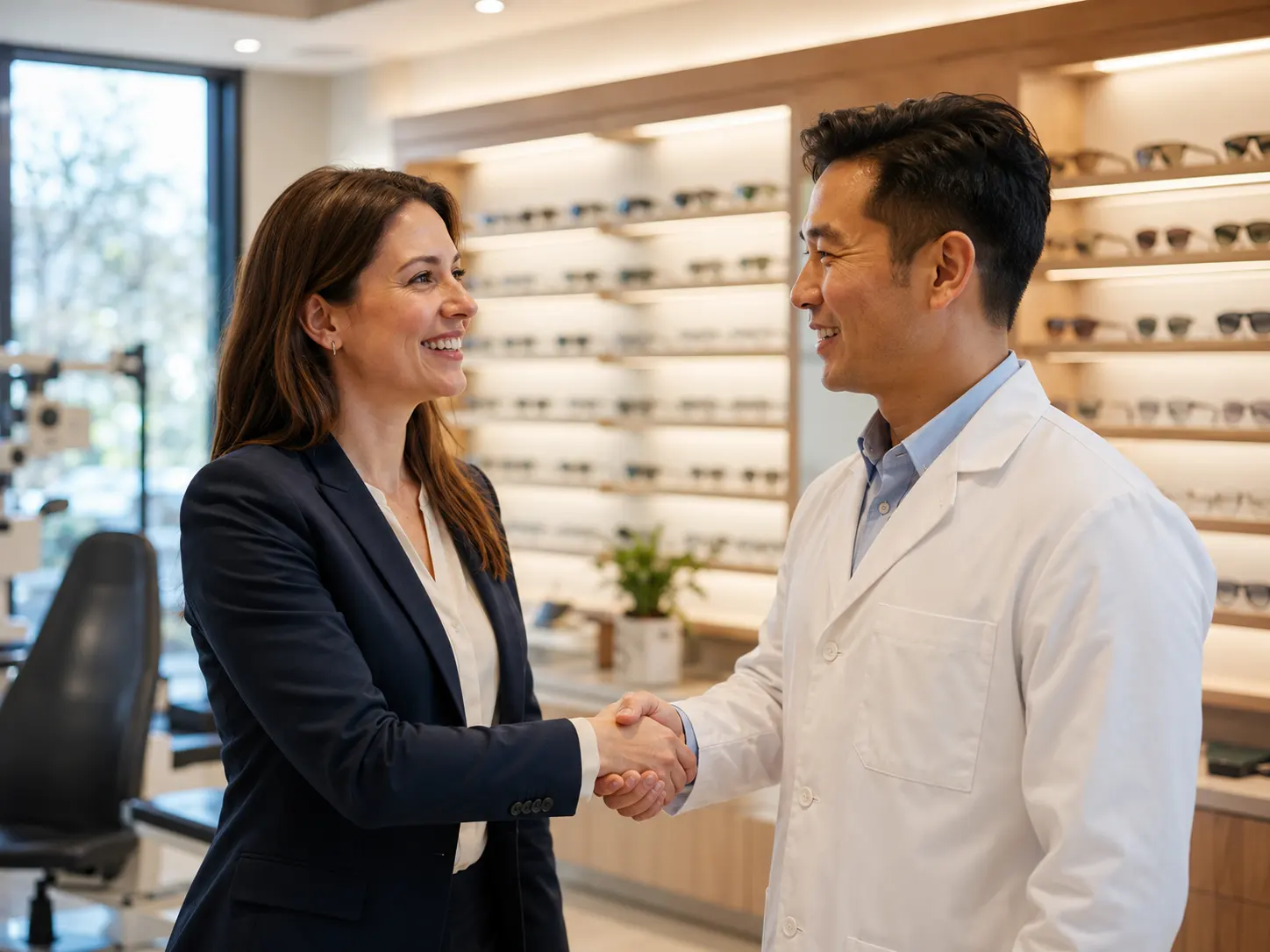 Optometric outreach and OD referral programs